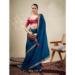 Picture of Bewitching Silk Navy Blue Saree