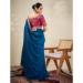 Picture of Bewitching Silk Navy Blue Saree
