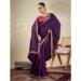 Picture of Wonderful Silk Purple Saree