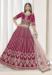 Picture of Pretty Silk Light Pink Lehenga Choli