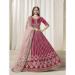 Picture of Pretty Silk Light Pink Lehenga Choli