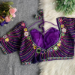 Picture of Charming Silk Purple Designer Blouse