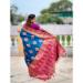 Picture of Graceful Silk Dark Cyan Saree