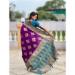 Picture of Graceful Silk Brown Saree