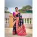 Picture of Fascinating Silk Dark Slate Grey Saree