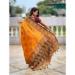 Picture of Pleasing Silk Coral Saree