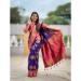 Picture of Ideal Silk Dark Slate Blue Saree