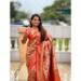 Picture of Splendid Silk Indian Red Saree