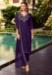 Picture of Elegant Silk Purple Readymade Salwar Kameez