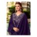 Picture of Elegant Silk Purple Readymade Salwar Kameez