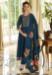 Picture of Beauteous Silk Navy Blue Readymade Salwar Kameez