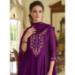 Picture of Amazing Silk Brown Readymade Salwar Kameez