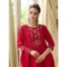 Picture of Amazing Silk Dark Red Readymade Salwar Kameez