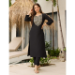 Picture of Comely Rayon Black Readymade Salwar Kameez