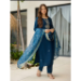 Picture of Graceful Rayon Midnight Blue Readymade Salwar Kameez