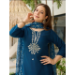 Picture of Graceful Rayon Midnight Blue Readymade Salwar Kameez