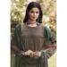 Picture of Elegant Crepe Grey Straight Cut Salwar Kameez