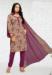 Picture of Elegant Crepe Rosy Brown Straight Cut Salwar Kameez