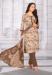 Picture of Crepe Antique White Straight Cut Salwar Kameez