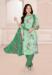 Picture of Splendid Crepe Powder Blue Straight Cut Salwar Kameez