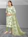 Picture of Admirable Crepe Dark Khaki Straight Cut Salwar Kameez