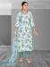 Picture of Crepe Light Steel Blue Straight Cut Salwar Kameez