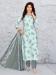 Picture of Fascinating Crepe Powder Blue Straight Cut Salwar Kameez