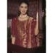Picture of Enticing Silk Brown Readymade Salwar Kameez