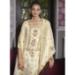Picture of Grand Silk Beige Readymade Salwar Kameez