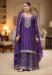 Picture of Chiffon Dark Slate Blue Readymade Salwar Kameez