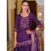 Picture of Enticing Chiffon Purple Readymade Salwar Kameez