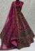 Picture of Exquisite Chiffon Maroon Lehenga Choli