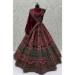 Picture of Splendid Chiffon Maroon Lehenga Choli