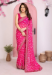 Picture of Beautiful Georgette Deep Pink Saree