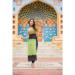 Picture of Appealing Rayon Dark Khaki Kurtis & Tunic