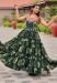 Picture of Charming Georgette Sea Green Readymade Gown