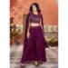 Picture of Georgette Saddle Brown Readymade Salwar Kameez