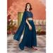 Picture of Georgette Midnight Blue Readymade Salwar Kameez
