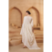 Picture of Cotton Ghost White Straight Cut Salwar Kameez