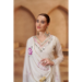 Picture of Delightful Cotton White Straight Cut Salwar Kameez