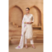 Picture of Delightful Cotton White Straight Cut Salwar Kameez