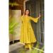 Picture of Classy Rayon Golden Rod Readymade Salwar Kameez