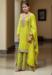 Picture of Chiffon Dark Golden Rod Readymade Salwar Kameez