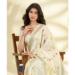 Picture of Pretty Linen & Silk Beige Saree