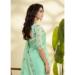 Picture of Wonderful Linen & Silk Dark Sea Green Saree