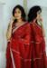Picture of Pleasing Organza Maroon Saree