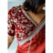Picture of Pleasing Organza Maroon Saree