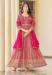 Picture of Resplendent Georgette Light Pink Anarkali Salwar Kameez