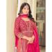 Picture of Resplendent Georgette Light Pink Anarkali Salwar Kameez