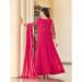 Picture of Resplendent Georgette Light Pink Anarkali Salwar Kameez